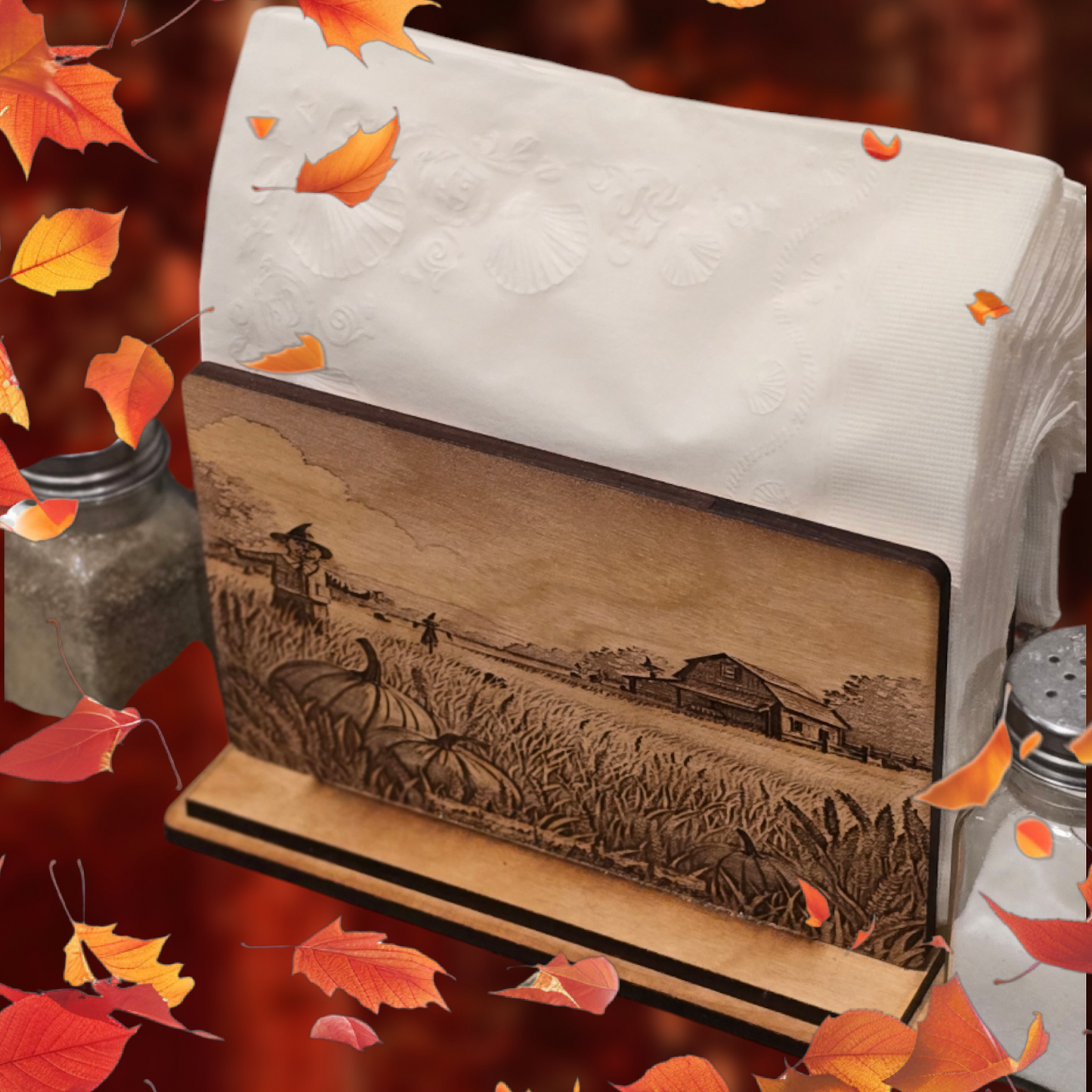 Autumn/Thanksgiving Napkin Holder