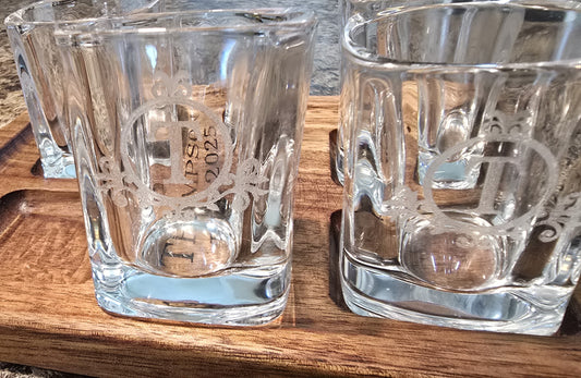 Paddle Shot Glass Flight Board