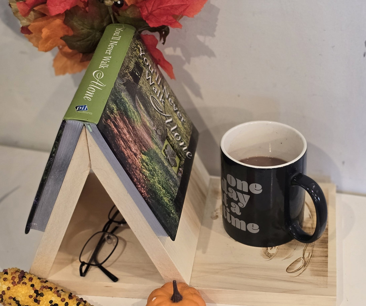 Laser Engraved Book Stand