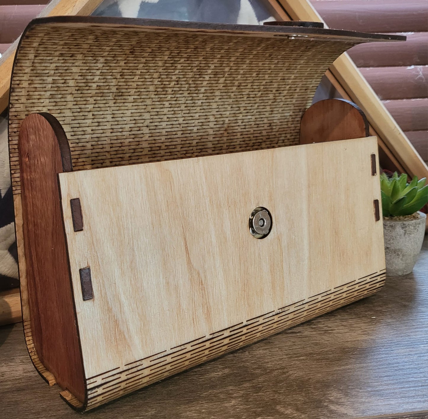 Wooden Clutch