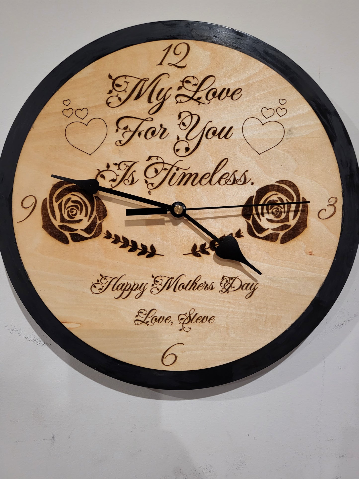 Mothers Day Wall Clock